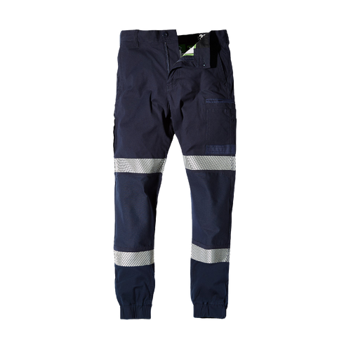 FXD Men's WP-4T Cuffed Taped Pants - Navy - Pants