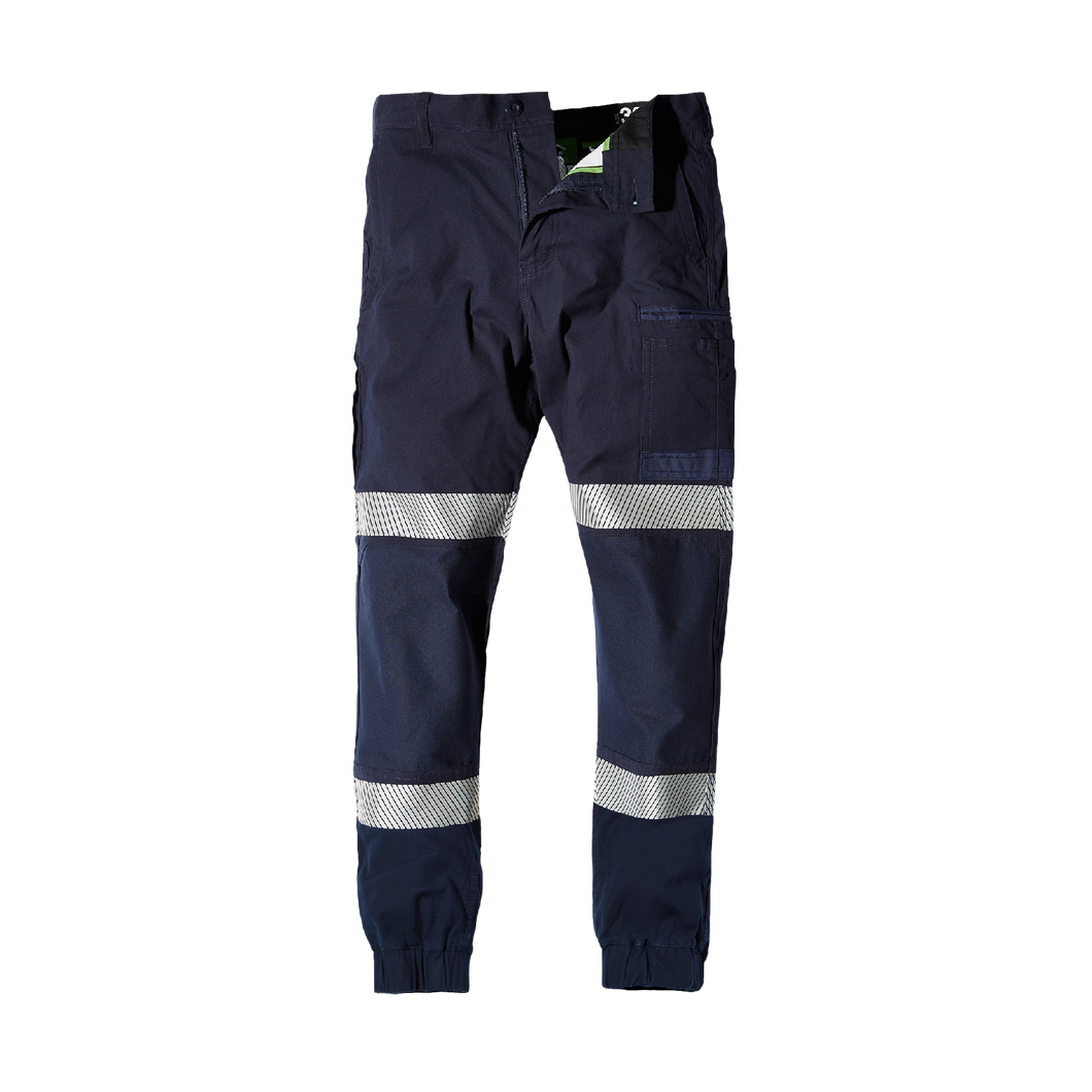 FXD Men's WP-4T Cuffed Taped Pants - Navy - Pants