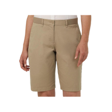 Load image into Gallery viewer, NNT Women&#39;s Stretch Cotton Chino Shorts - Desert - Shorts
