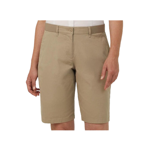 NNT Women's Stretch Cotton Chino Shorts - Desert - Shorts