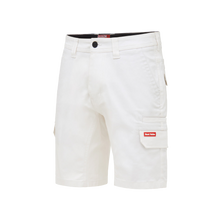 Load image into Gallery viewer, Hard Yakka Men&#39;s 3056 Canvas Shorts - White - Shorts
