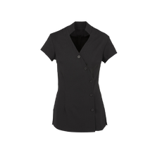 Load image into Gallery viewer, Biz Collection Women&#39;s Zen Crossover Tunic - Black - Tunics
