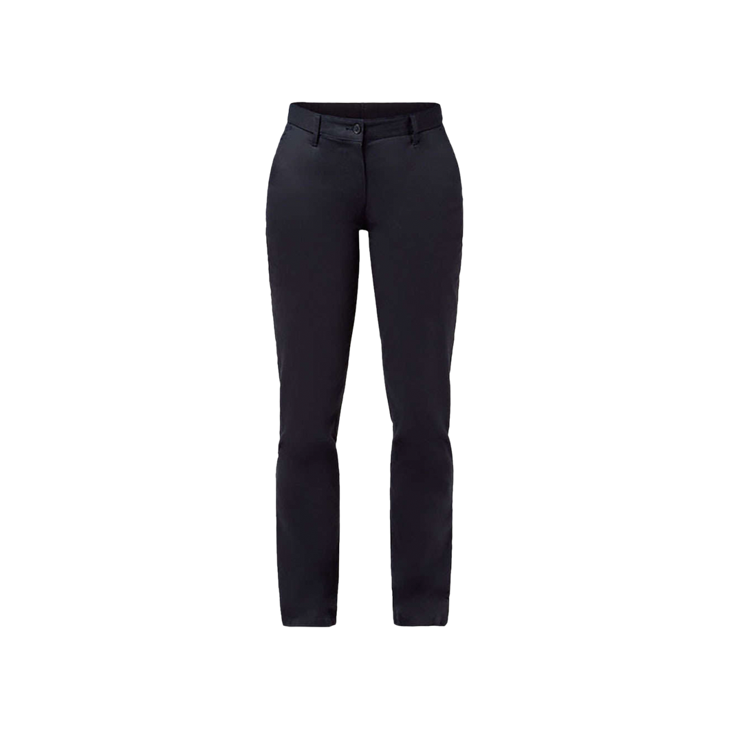 NNT Women's Stretch Cotton Chino Pants - Navy - Pants