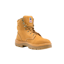 Load image into Gallery viewer, Steel Blue Women's Argyle Steel Toe Safety Work Boots - Wheat - Safety Footwear
