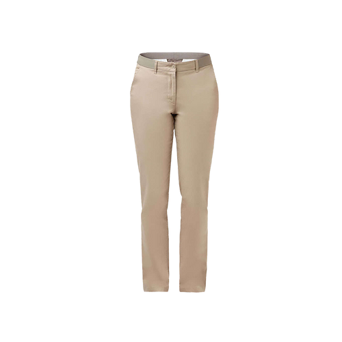 NNT Women's Stretch Cotton Chino Pants - Desert - Pants