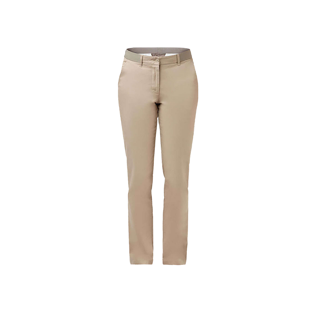 NNT Women's Stretch Cotton Chino Pants - Desert - Pants