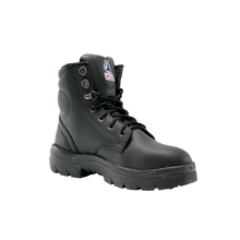 Load image into Gallery viewer, Steel Blue Women&#39;s Argyle Steel Toe Safety Work Boots - Black - Safety Footwear
