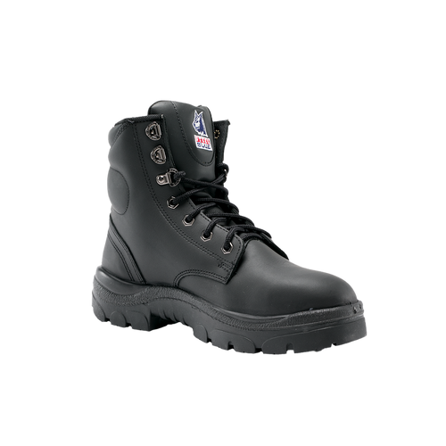 Steel Blue Women's Argyle Steel Toe Safety Work Boots - Black - Safety Footwear