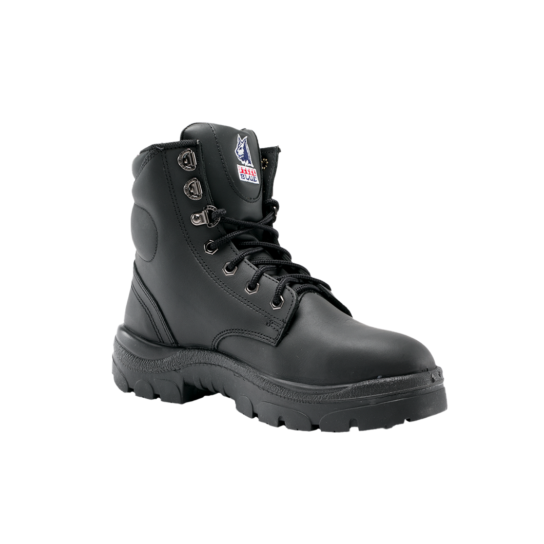 Steel Blue Women's Argyle Steel Toe Safety Work Boots - Black - Safety Footwear