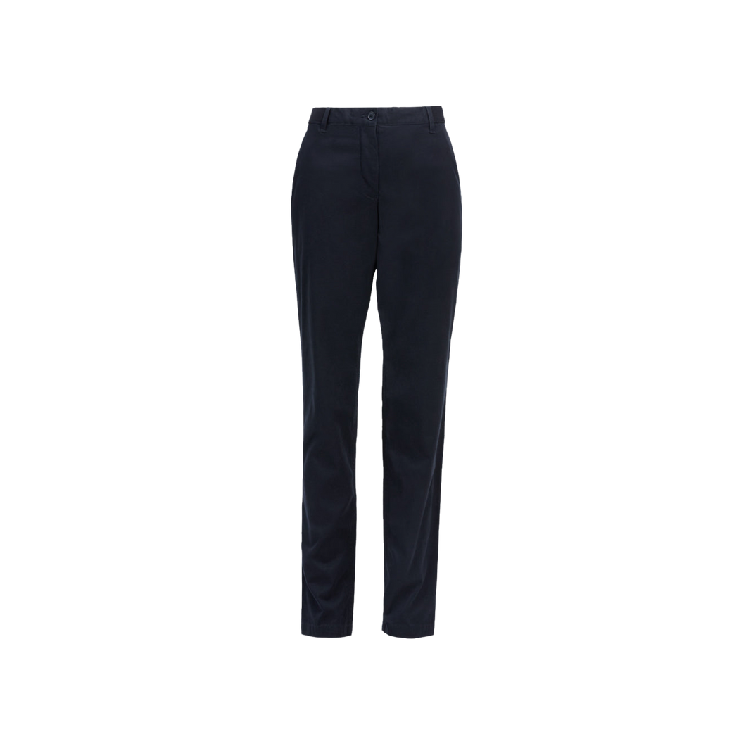 NNT Women's Stretch Cotton Chino Pants - Black - Pants