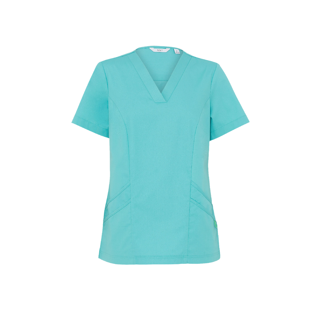 NNT Women's Next-Gen Antibacterial Active Florence Scrub Top - Mint - Scrubs