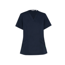 Load image into Gallery viewer, NNT Women&#39;s Next-Gen Antibacterial Active Florence Scrub Top - Midnight - Scrubs
