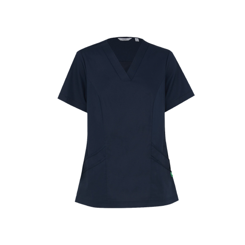 NNT Women's Next-Gen Antibacterial Active Florence Scrub Top - Midnight - Scrubs