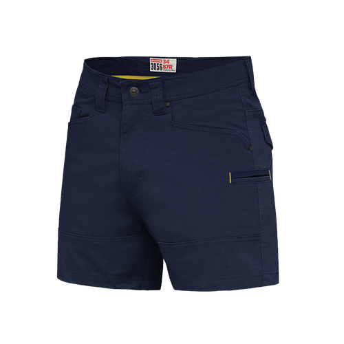 Hard Yakka Men's 3056 Ripstop Shorts - Navy - Shorts