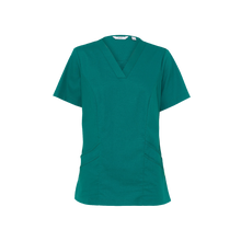 Load image into Gallery viewer, NNT Women&#39;s Next-Gen Antibacterial Active Florence Scrub Top - Hunter Green - Scrubs
