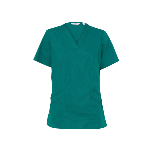 NNT Women's Next-Gen Antibacterial Active Florence Scrub Top - Hunter Green - Scrubs