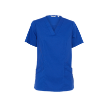 Load image into Gallery viewer, NNT Women&#39;s Next-Gen Antibacterial Active Florence Scrub Top - Cobalt - Scrubs
