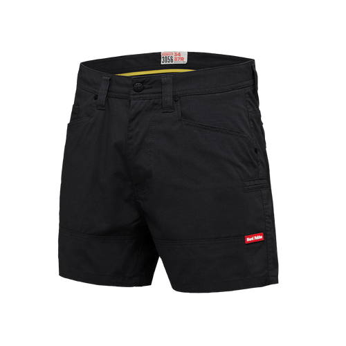 Hard Yakka Men's 3056 Ripstop Short - Black - Shorts