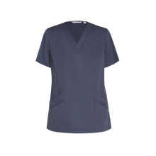 Load image into Gallery viewer, NNT Women&#39;s Next-Gen Antibacterial Active Florence Scrub Top - Charcoal - Scrubs
