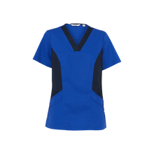 Load image into Gallery viewer, NNT Women&#39;s Next-Gen Antibacterial Active Nightingale Scrub Top - Cobalt - Scrubs
