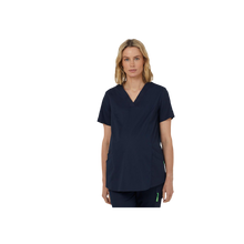 Load image into Gallery viewer, NNT Women&#39;s Next-Gen Antibacterial Active Maternity Scrub Top - Midnight - Scrubs
