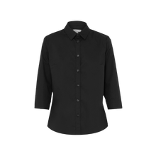 Load image into Gallery viewer, NNT Women&#39;s Avignon Stretch 3/4 Sleeve Shirt - Black - Shirts
