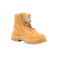 Load image into Gallery viewer, Steel Blue Men&#39;s Argyle Steel Toe Cap Work &amp; Safety Boots - Wheat - Safety Footwear
