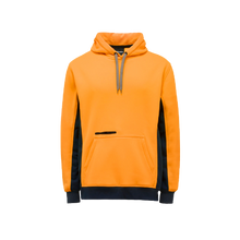 Load image into Gallery viewer, KingGee Men&#39;s Hi Vis Pull Over Hoodie - Orange/Navy - Hoodies/Jumpers
