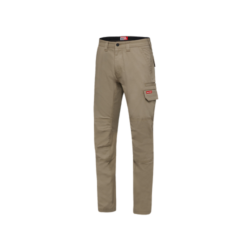 Hard Yakka Men's 3056 Stretch Canvas Cargo Pants - Desert - Pants