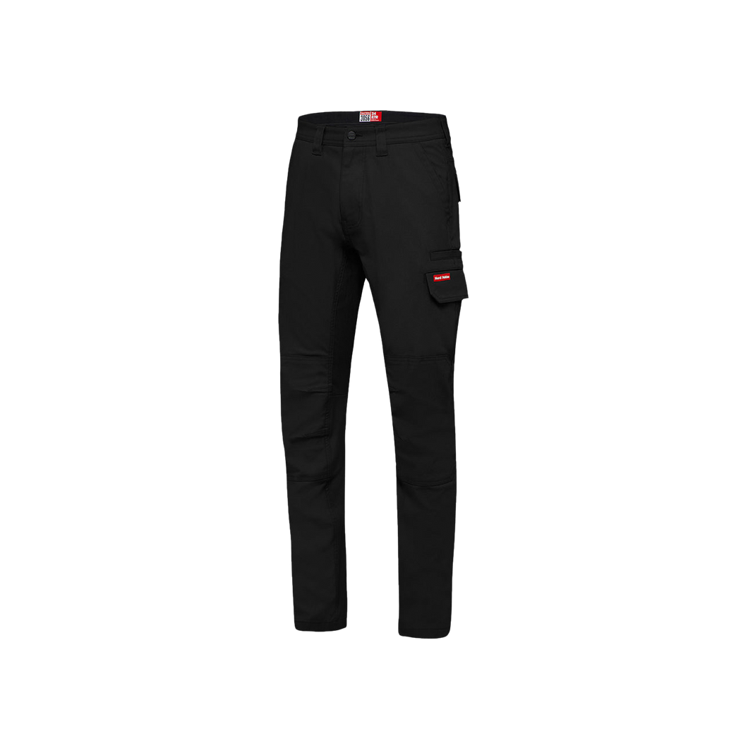 Hard Yakka Men's 3056 Stretch Canvas Cargo Pants - Black - Pants