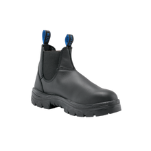 Load image into Gallery viewer, Steel Blue Men&#39;s Hobart Elastic Sided Ankle Work Boots- Black - Safety Footwear
