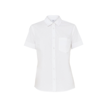 Load image into Gallery viewer, NNT Women&#39;s Avignon Stretch Short Sleeve Slim Shirt - White - Shirts
