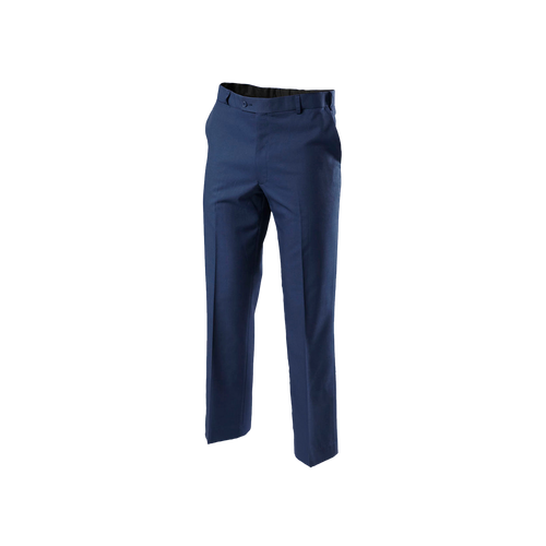 Hard Yakka Men's Foundations Permanent Press Plain Front Pants with Bionic & Supercrease Finish - Navy - Pants