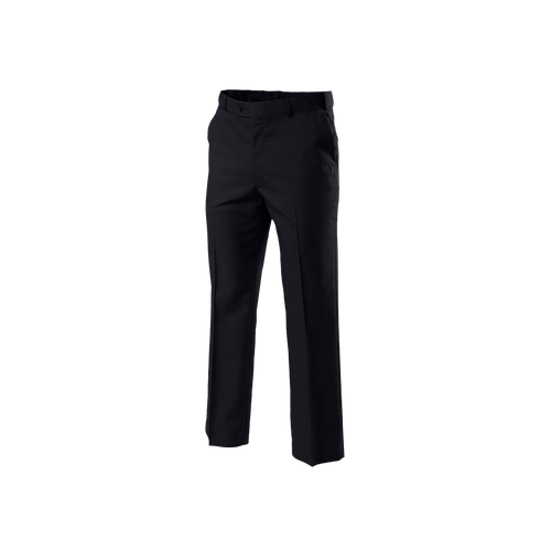 Hard Yakka Men's Foundations Permanent Press Plain Front Pants with Bionic & Supercrease Finish - Black - Pants