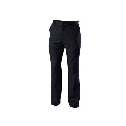 Hard Yakka Men's Permanent Press Cargo Pants with Bionic &Supercrease Finish - Midnight - Pants