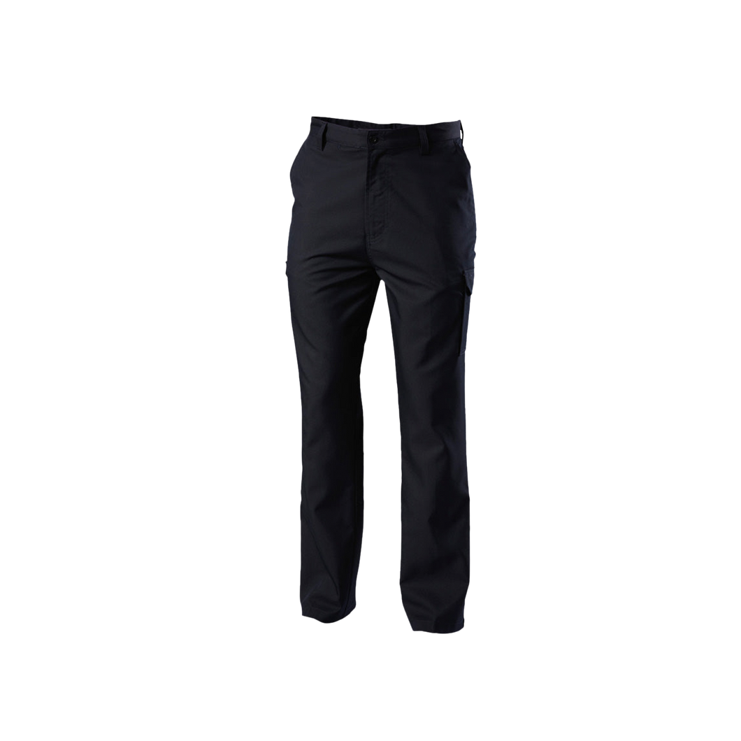 Hard Yakka Men's Permanent Press Cargo Pants with Bionic &Supercrease Finish - Midnight - Pants