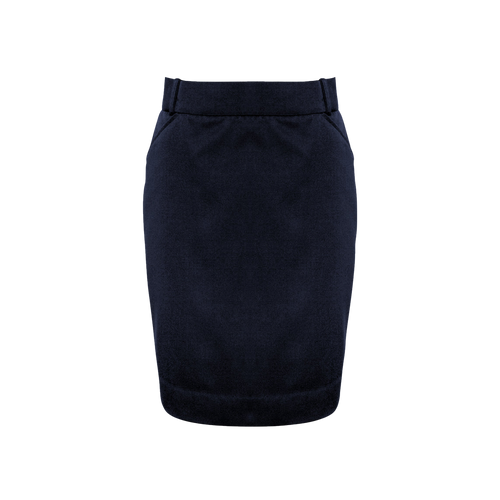 Biz Collection Women's Detroit Skirt - Navy - Skirts/Dresses