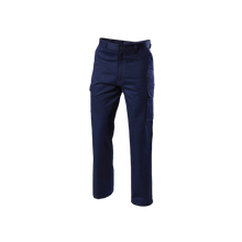 Load image into Gallery viewer, Hard Yakka Men&#39;s Foundations Drill Cargo Pants - Navy - Pants
