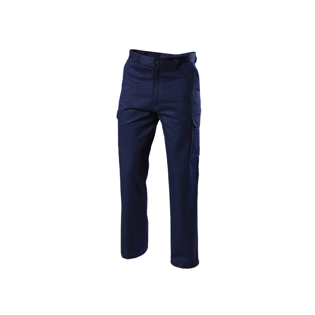 Hard Yakka Men's Foundations Drill Cargo Pants - Navy - Pants