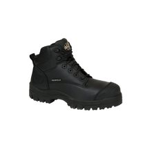 Load image into Gallery viewer, Oliver Men&#39;s AT-45 130mm Zip Sided Boots - Black - Safety Footwear
