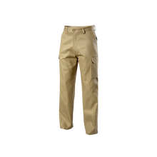 Load image into Gallery viewer, Hard Yakka Men&#39;s Foundations Drill Cargo Pants - Khaki - Pants
