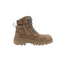 Load image into Gallery viewer, Blundstone Women&#39;s 8863 RotoFlex  Zip-Up Safety Boots - Stone TWB0N3 - Safety Footwear
