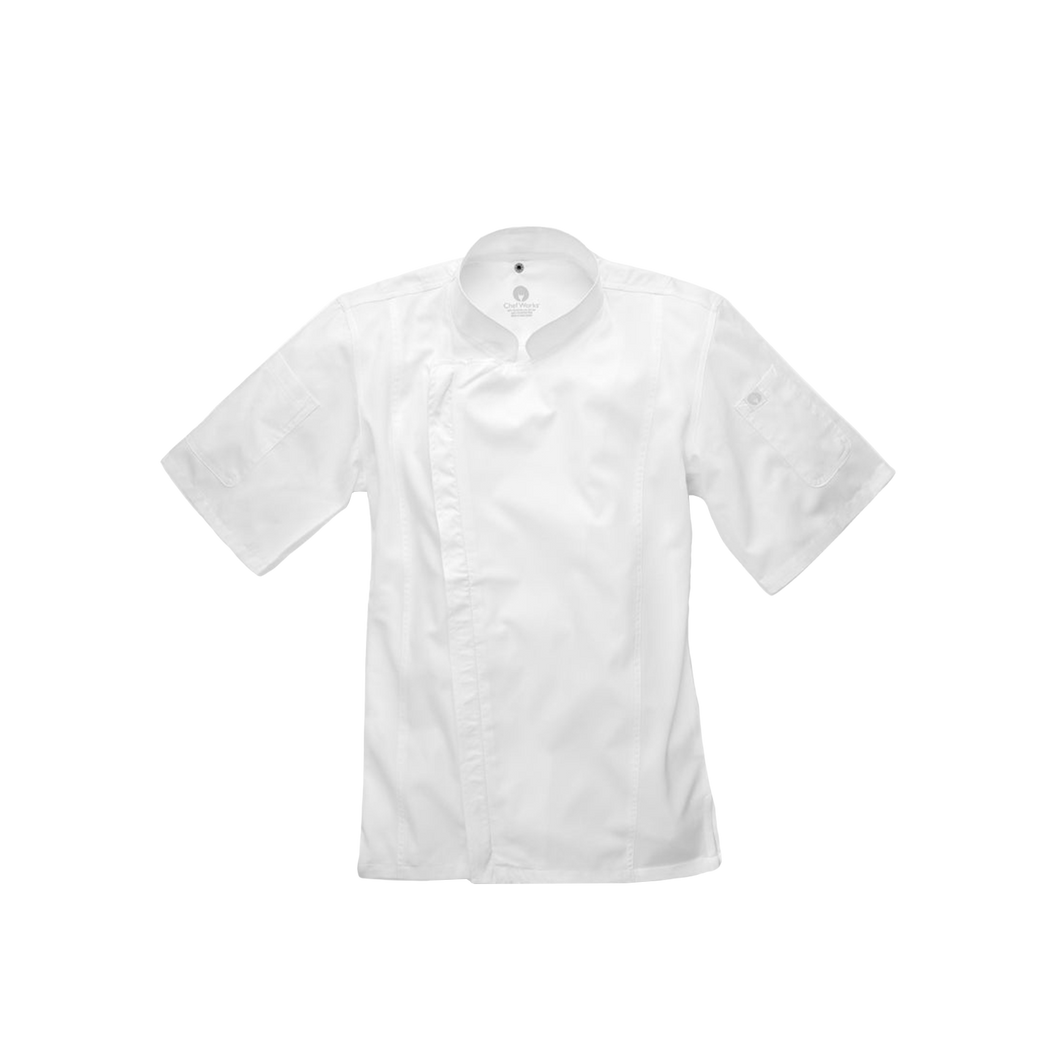 Chef Works Unisex Springfield Chef Jacket - White - Chefwear