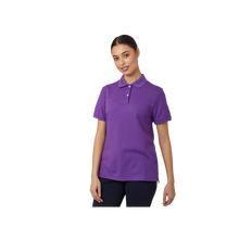 Load image into Gallery viewer, NNT Women&#39;s Antibacterial Polyface Short Sleeve Polo - Purple - Polos
