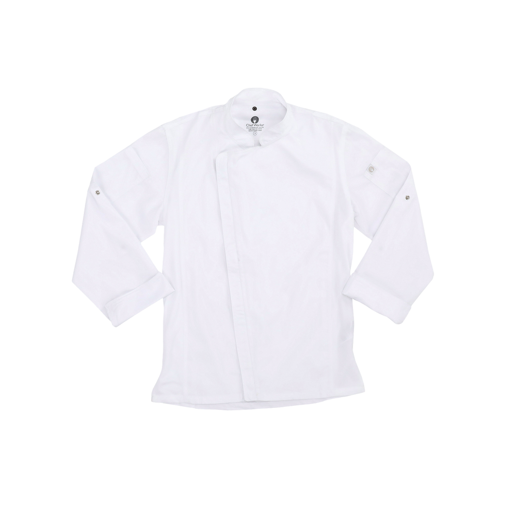 Chef Works Unisex Hartford Chef Coat - White - Chefwear