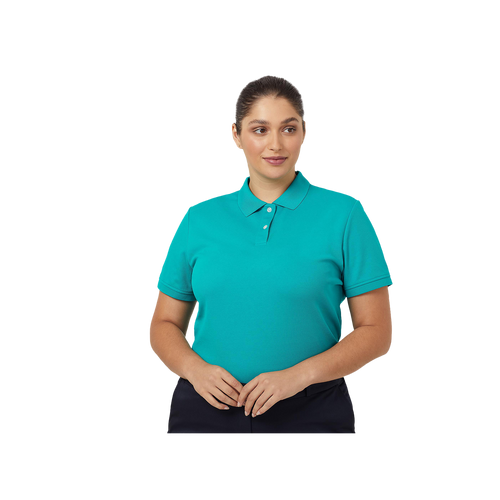 NNT Women's Antibacterial Polyface Short Sleeve Polo - Mint - Polos