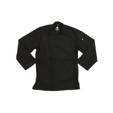 Load image into Gallery viewer, Chef Works Unisex Hartford Chef Coat - Black - Chefwear
