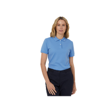 Load image into Gallery viewer, NNT Women&#39;s Antibacterial Polyface Short Sleeve Polo - Light Blue - Polos
