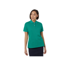 Load image into Gallery viewer, NNT Women&#39;s Antibacterial Polyface Short Sleeve Polo - Emerald - Polos
