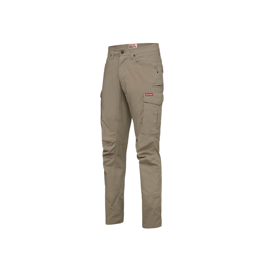 Hard Yakka Men's 3056 Utility Ripstop Cargo Pants - Desert - Pants